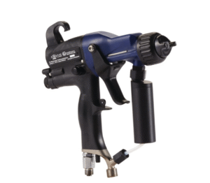 Pistolet électrostatique manuel à pulvérisation pneumatique Pro Xp40, réchauffeur de 40 kV, affichage standard, buse forte usure de 1,5 mm (0,055″), tuyau haute conductivité