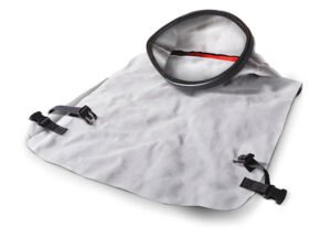 Cape en cuir pour casque Confort et Aspect